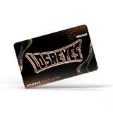 LosReyes Bronze $25 gift card with metallic logo and black background — digital credit for sports sunglasses and accessories, ideal for gifting or store credit
