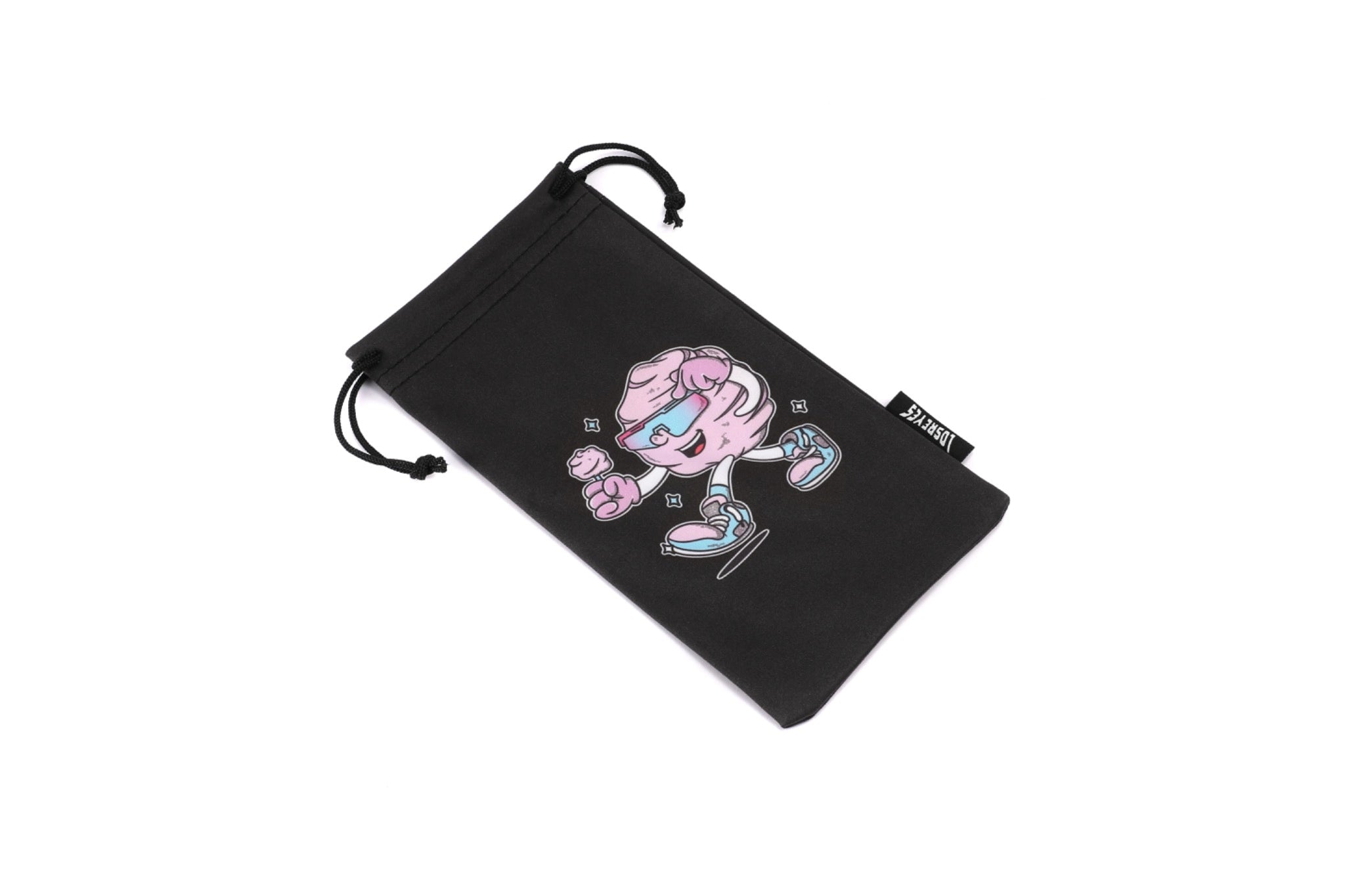 Cotton Candy character design on LosReyes Candy Collection sunglasses pouch for kids and youth