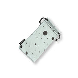 LOSREYES cookie microfiber sunglasses pouch with waffle cone print and logo, back view
