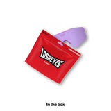 LOSREYES Elevate Grape sport sunglasses with purple lens and red resealable packaging
