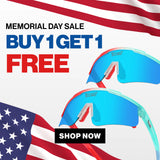 LosReyes Memorial Day sale banner featuring Prime Youth Rocket Pop youth baseball sunglasses buy one get one free promotion