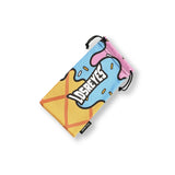 LOSREYES pink ice cream cone microbag with waffle cone and sprinkles, a microfiber sunglasses pouch