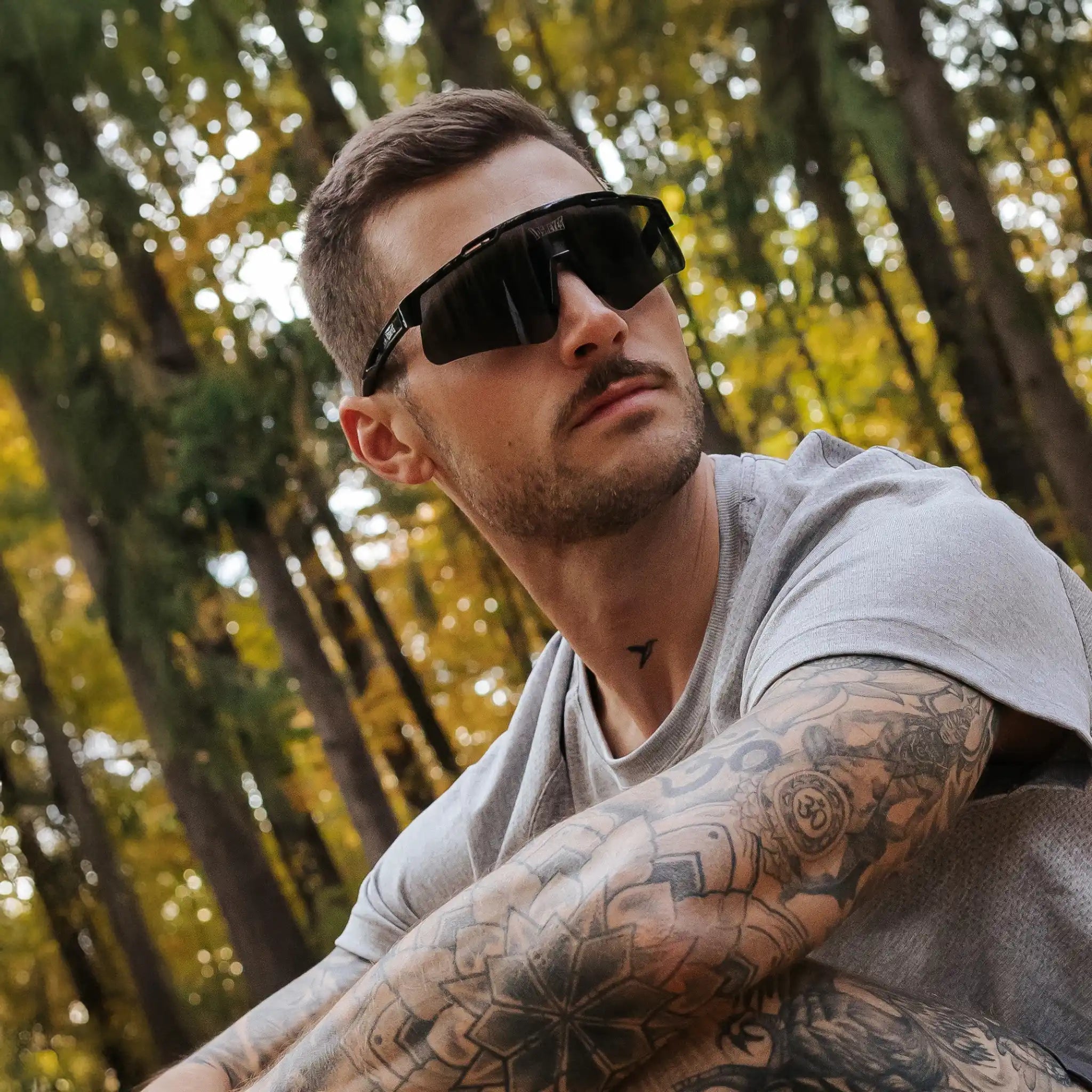 LosReyes polarized black performance sunglasses outdoor athlete