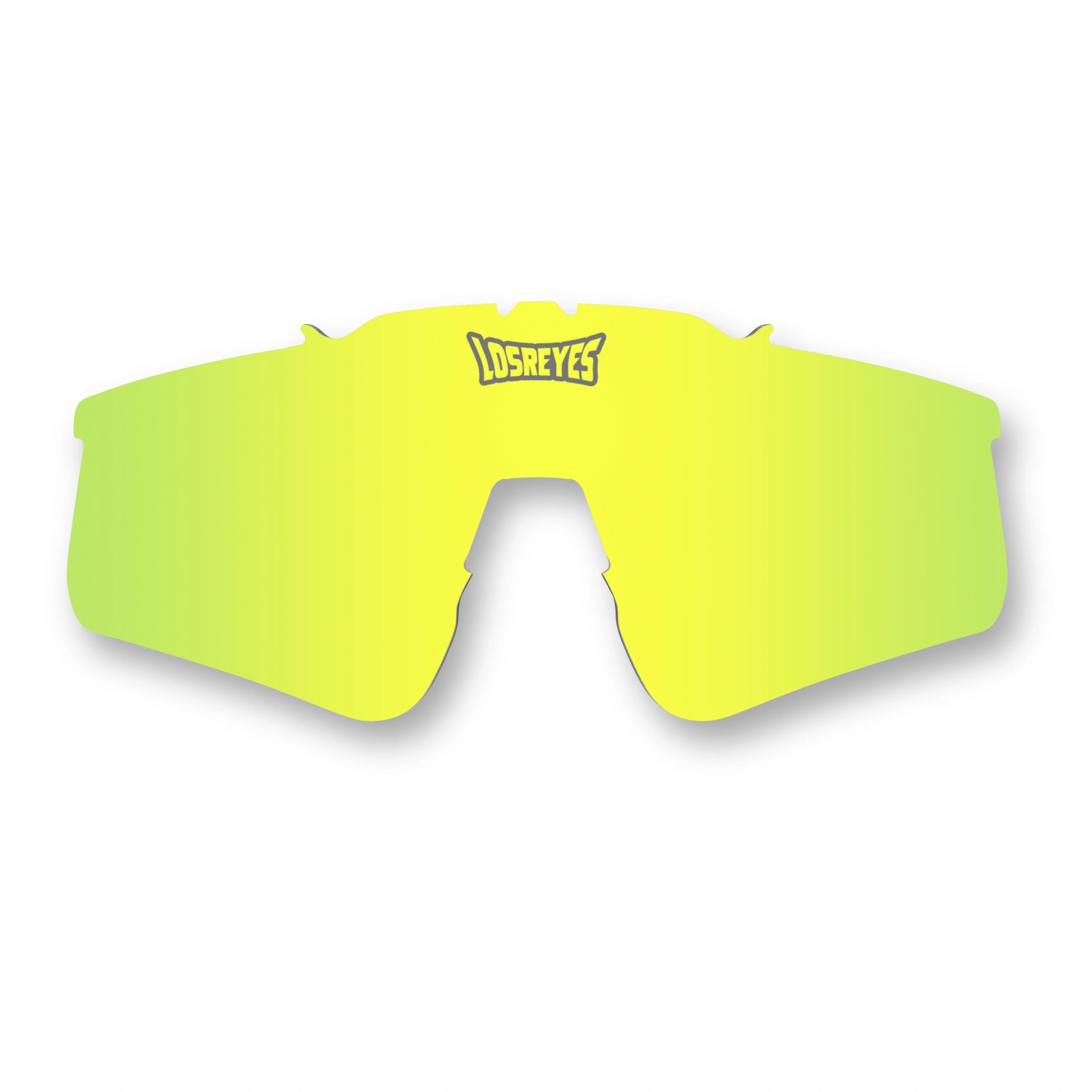 Yellow PRIME polarized UV400 replacement lens for low-light conditions, front view