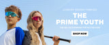 LosReyes Prime Youth kids sports sunglasses worn by two young athletes — UV400 protection for active kids