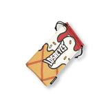 LOSREYES red ice cream cone microbag with waffle cone and sprinkles, a microfiber sunglasses pouch