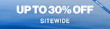 LosReyes Summer Sale mobile banner, up to 30% off sitewide on blue gradient background