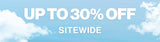 LosReyes Up To 30% Off Sitewide promotional banner in bold text