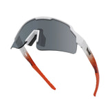 SHOWTIME Max Clark Tiger Reversed sunglasses angled view – LosReyes performance sports eyewear